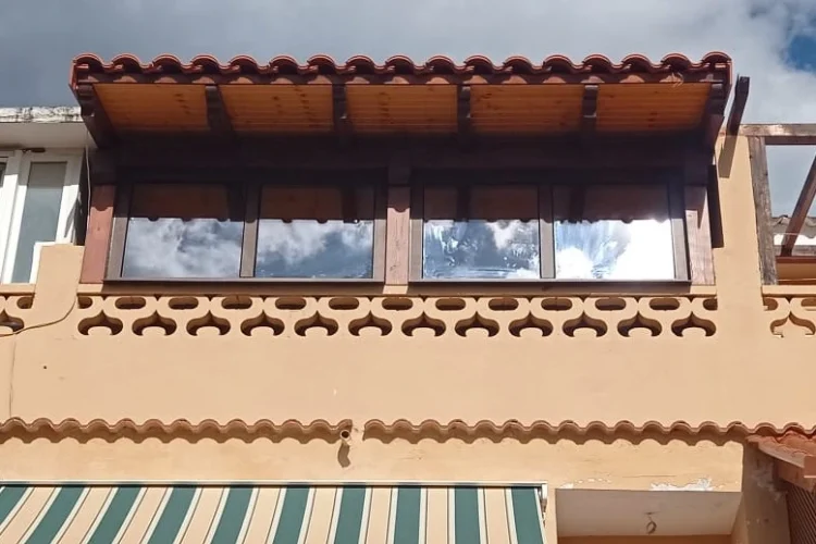 Imagen de aluminio hoja oculta ria